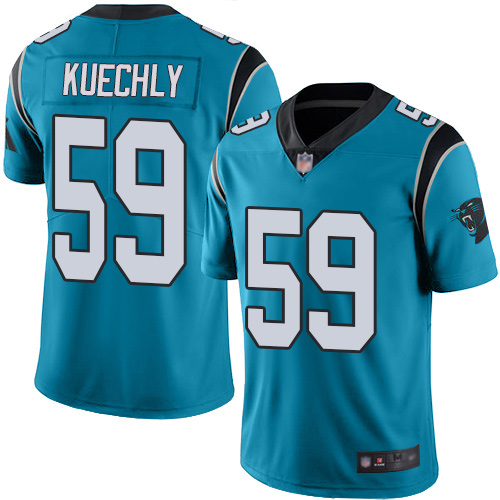 Carolina Panthers Limited Blue Men Luke Kuechly Alternate Jersey NFL Football #59 Vapor Untouchable